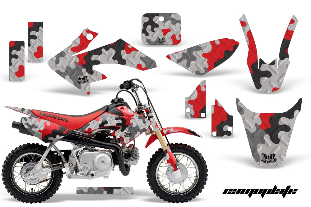 Honda CRF 50 Graphics Kit CP R